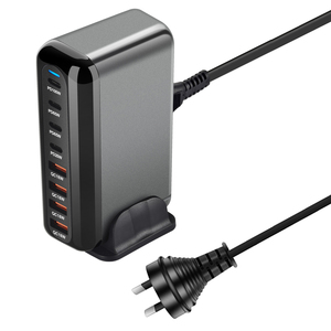 <span class=keywords><strong>Hunda</strong></span> Nueva llegada 4c + 4a 320W Usb C Gan Estación de carga 8 puertos Usb C Estación de carga rápida con 100W Pd/65W Pd Cargador rápido - Product Image 6