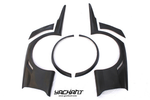 ใยแก้ว FRP 2006 2007 <span class=keywords><strong>Lancer</strong></span> <span class=keywords><strong>Evolution</strong></span> <span class=keywords><strong>9</strong></span> VOL vtx สไตล์ไซเบอร์ + แผงบังโคลนหลัง30มม. พร้อมเปลวไฟสำหรับ EVO <span class=keywords><strong>9</strong></span> - Product Image 5