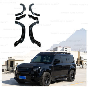 Repuestos para automóviles de verano, accesorios para automóviles, guardabarros negro brillante, arcos de rueda para Land Rover New Defender 110, accesorios - Product Image 1