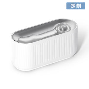 Fuente de agua inteligente para mascotas, 3L, con recipiente ovalado de acero inoxidable y circulación automática para gatos y perros - Product Image 3