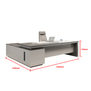 <span class=keywords><strong>Bureau</strong></span> de direction moderne en bois pour PDG, <span class=keywords><strong>grand</strong></span> mobilier de <span class=keywords><strong>bureau</strong></span> administratif personnalisable, <span class=keywords><strong>bureau</strong></span> d'ordinateur pour <span class=keywords><strong>bureau</strong></span> de patron - Product Image 6