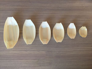 Venta al por Mayor de Cajas de Sushi Desechables SQ11, Caja de Papel con Revestimiento de Madera de Pino para Restaurante Japonés, Mini - Product Image 6