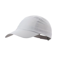 Casquettes de sport blanches à six pans, imperméables, respirantes, réglables, séchage rapide, pour la course à pied, légères, style streetwear
