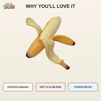 Realistiche bananen squishy toy van TPR-materiaal, stressverlichtend, zacht, simulatie fruit, knuffelbaar, schattig verjaardagscadeau voor volwassenen, aanpasbaar