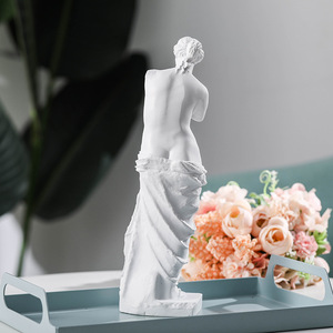 Estatua de <span class=keywords><strong>Venus</strong></span> de Milo, Figura de Afrodita de la Mitología Griega, Escultura de Resina Blanca, Arte Clásico, Decoración del Hogar, Regalo Coleccionable, Venta al por Mayor - Product Image 4