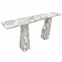 Console d'entrée personnalisée en marbre pour villa, hôtel, hall d'entrée, table d'appoint en pierre naturelle pour couloir, salon, mobilier de maison