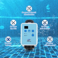Filtres pour piscines hors sol série SR, générateur de chlore à l'eau salée avec fonction d'auto-nettoyage et de minuterie pour piscines extérieures