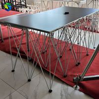 Plate-forme en aluminium extérieure d'étape de concert de pli de théâtre d'événement portatif de capacité de charge forte