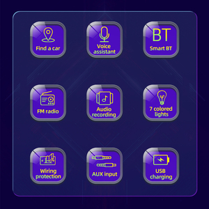 Radio Universal para Auto con Reproductor <span class=keywords><strong>MP3</strong></span>, <span class=keywords><strong>Buscador</strong></span> <span class=keywords><strong>de</strong></span> APPs, Asistente <span class=keywords><strong>de</strong></span> Voz, Entrada AUX, Grabación <span class=keywords><strong>de</strong></span> Audio, Retroiluminación <span class=keywords><strong>de</strong></span> 7 Colores, Carga <span class=keywords><strong>de</strong></span> 1.5A, Estéreo - Product Image 3