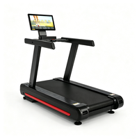 Caminadora para Gimnasio con Pantalla Inalámbrica de 21.5 Pulgadas, Cargador de Teléfono Integrado, Inclinación Motorizada Ajustable