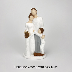 รูปปั้นแกะสลักคู่ทำจากเรซินรูปต้นวิลโลว์ใช้ตกแต่งโต๊ะอาหารของขวัญตามสั่ง - Product Image 5