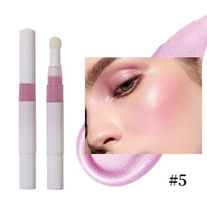 Vente en gros d'ombres à paupières minérales longue durée pour le visage, <span class=keywords><strong>stylo</strong></span> surligneur bronzant pour le <span class=keywords><strong>contour</strong></span> avec tête bouffante torsadée, maquillage liquide éclaircissant - Product Image 2