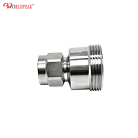 Adaptateur coaxial RF 7/16 DIN femelle vers N mâle 50 Ohm, connecteur DIN vers prise N, adaptateur RF inter-série, prix usine