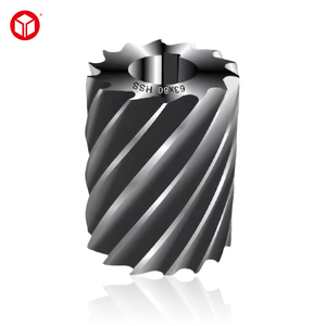 HSS High Speed Steel Cylindrical Gear <strong>End</strong> <strong>Mill</strong> Milling Cutter For CNC Metalworking &amp; Precision Side Milling - Product Image 1