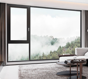 Aumegi Aluminium-Schiebe-Drehfenster für Häuser mit Insektenschutz, energiesparendes Dreh-Kipp-Fenster - Product Image 5