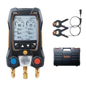 Kit intelligent Testo 550s - Manifold numérique intelligent avec sonde de vide sans fil - Product Image 1
