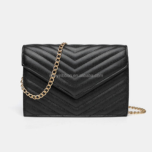 Nuove borse a <span class=keywords><strong>tracolla</strong></span> da donna nere lussuose borse a <span class=keywords><strong>tracolla</strong></span> quadrate in <span class=keywords><strong>pelle</strong></span> da donna a catena Sacs Main Pour Femmes - Product Image 2
