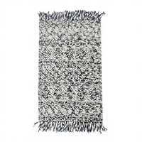Geometrisches Muster Woll-Acryl Teppich Rechteckig Böhmisch Handgefertigt Flachflor Wohnzimmer Deko Teppiche Läufer Tapeten