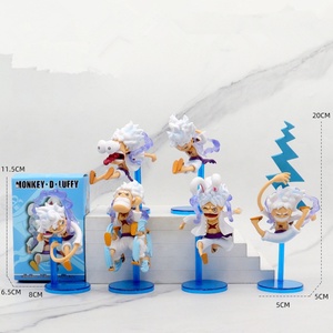 Set de 6 Figuras de Manga, Sun Nika Luffy, Figura de Dibujos Animados, Figura de PVC, Anime, Catcher, Gachapon, Caja de Huevos, Premios de Juego, Juguetes - Product Image 5