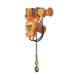 China Manufacture 1ton 2ton 3ton 5ton 7ton Explosion Proof Electric Chain Hoist With Electric Trolley For Sale