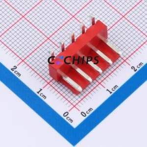 BX-VH3.96-5PWZ-R Wire-to-Board Pin Header Bent Lead Through Hole,P=3.96mm Connector 1x5P 3.96mm Right Angle Insert VH - Product Image 1