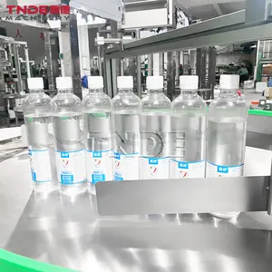 Liquid automatic filling and capping machine production line automatic paste filler servo torque capper