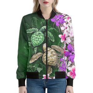 Service OEM vestes pour femmes hiver manteau décontracté polynésien <span class=keywords><strong>tatouage</strong></span> <span class=keywords><strong>tortue</strong></span> sweat à capuche 3D sur l'ensemble imprimé cadeau de noël - Product Image 4