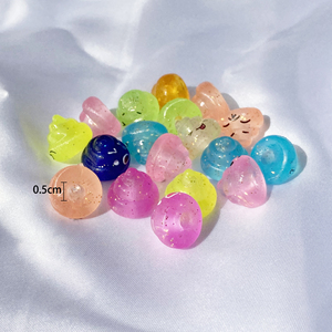 ของเล่นบีบอัดรูปอุจจาระขนาดเล็ก วัสดุ TPR หลายแบบ สีสันสดใส น่ารัก ใช้เป็นที่ครอบปากกา - Product Image 2