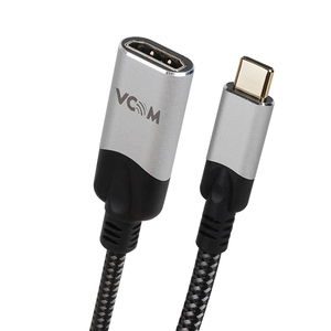 Cable Adaptador <span class=keywords><strong>USB</strong></span> C <span class=keywords><strong>a</strong></span> <span class=keywords><strong>HDMI</strong></span> de Aleación de Aluminio VCOM en Oferta, 15 cm, <span class=keywords><strong>Macho</strong></span> <span class=keywords><strong>a</strong></span> <span class=keywords><strong>Hembra</strong></span>, 8K 4K, Trenzado de Nailon, para Conectar el Teléfono al Televisor - Product Image 5