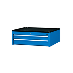 Plateau supérieur de meuble à outils Fami Piano Superiore A 4 bordures en caoutchouc anti-huile EH36x27 NOIR RAL9005 - Product Image 3