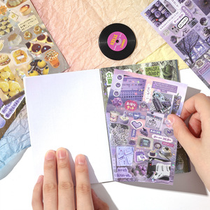 20 autocollants par paquet, autocollants pour journal Warm Mist, <span class=keywords><strong>livre</strong></span> d'autocollants DIY pour enfants - Product Image 3