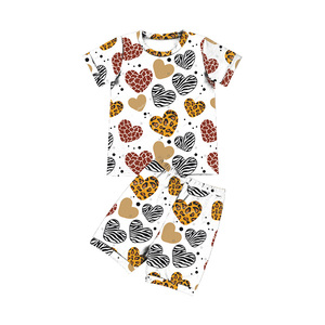 TZ-336-HXL Ropa de Bebé Verano 2021 Conjuntos de Ropa para Niña, Conjuntos de Ropa Infantil Bonitos, Camiseta y Pantalones, Conjuntos de Ropa de 2 Piezas para Niños - Product Image 2