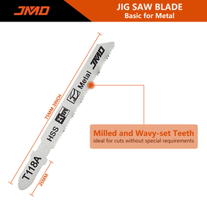 Lames de <span class=keywords><strong>scie</strong></span> <span class=keywords><strong>sauteuse</strong></span> JMD 30PCS T118A Lames de <span class=keywords><strong>scie</strong></span> <span class=keywords><strong>sauteuse</strong></span> pour la découpe de métal - Product Image 2