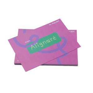 Kartu Nama Bisnis Baru 300gsm 6X4 inci Hitam Desain Pribadi Promosi Farmasi Lembaga Pelatihan Bahasa Pasar Grosir Rumah - Product Image 2