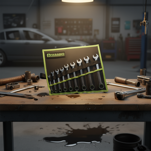 Fasano <b>Tools</b> Combination Wrench Set 8 Piece Metric Steel Automotive Repair <b>Kit</b> - Product Image 3