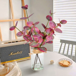LO-793 OEM ODM Ramas <span class=keywords><strong>de</strong></span> Eucalipto Artificiales Personalizadas con Florero <span class=keywords><strong>de</strong></span> Vidrio para Decoración <span class=keywords><strong>de</strong></span> Escritorio - Product Image 3