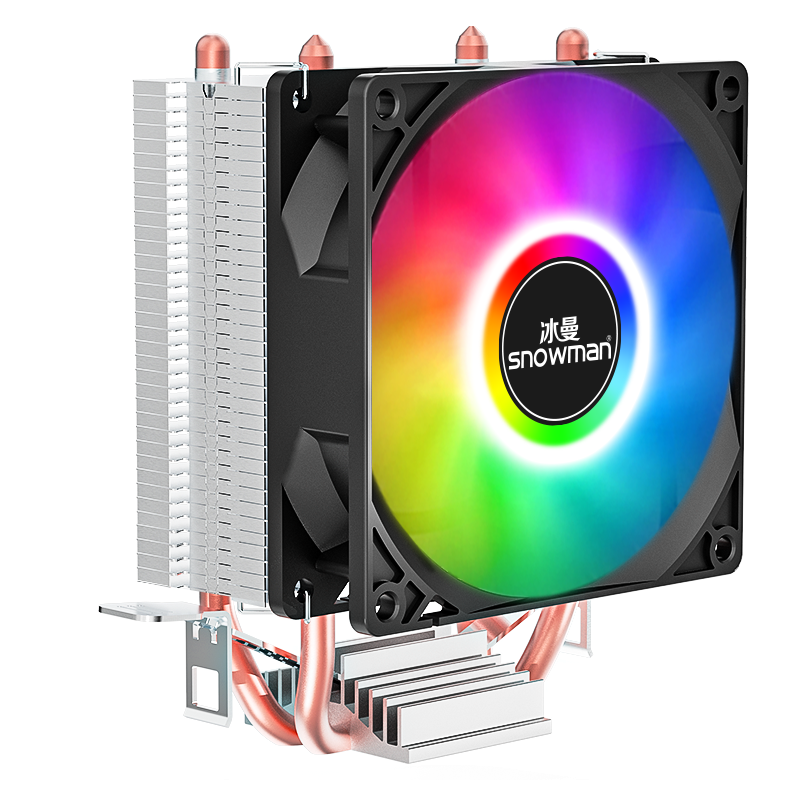 SNOWMAN 2Pipes 12V RGB CPU Cooler