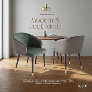 Modern Velvet Upholstered Hotel Armchair with Foam <b>Cushion</b> and Tapered Metal Legs for Indoor Dining and Reception - Product Image 3
