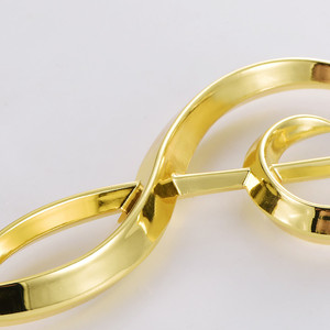 Trofeo di Lusso in Oro a Forma di Nota Musicale e Chiave di Violino, Targa Premio per Campioni di Canto e Festival Musicali - Product Image 2