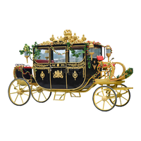 2025 Sulky Cart Calèche Voiture de la famille royale européenne Calèche royale Fabricant de charrettes royales