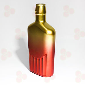 Disponible en el Clásico Botellón de Vidrio de 15 ml con Recubrimiento Degradado para Licores, Vodka, Ginebra, Whisky, Tequila, <span class=keywords><strong>Mezcal</strong></span> - Product Image 2