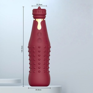 Vibrador de Doble Cabeza Edya, Simulación Eléctrica AV, Verde Oscuro, Resistente al Agua, Juguete de Bienestar Sexual - Product Image 4