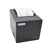 Impresora Térmica de Recibos Xprinter USB de 80 mm con Corte Parcial, Impresora Térmica POS para Cocina, Restaurante, Comercio Minorista