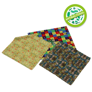 Promotional Eco-Friendly Antimicrobial Microfiber Cleaning Cloth for <b>Glasses</b> Lenses Electronics - Product Image 1