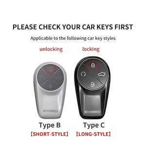 Funda de Cuero para Llaves de Coche con Cobertura Total, Compatible con Exeed Sterra ET y ES, Llavero de Alta Calidad para Hombre y Mujer - Product Image 2