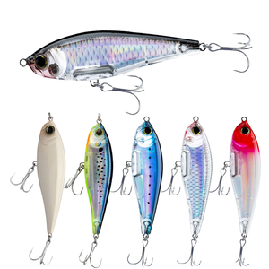 Minnow Mồi Câu Cá 70mm/8.2g Chất lượng cao móc cá wobbler giải quyết nhân tạo Crankbait cứng mồi Nhật Bản swimbait - Product Image 1