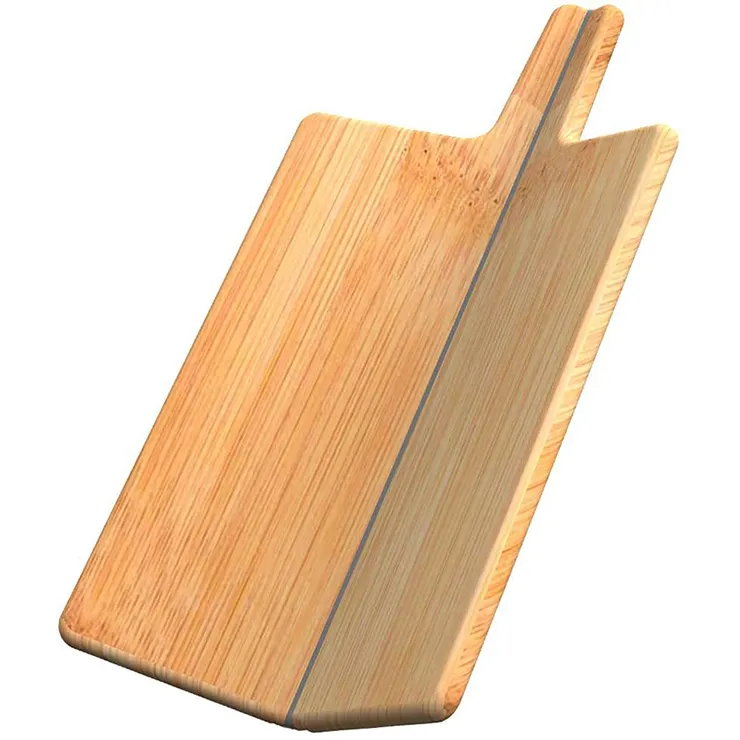 Wholesale katlanır bambu kesme tahtası saplı doğrama tahtası katlanır ahşap kesme tahtası mutfak için