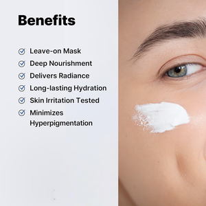 Mascarilla Facial Nocturna de Arroz con Niacinamida <span class=keywords><strong>para</strong></span> el Cuidado de <span class=keywords><strong>la</strong></span> <span class=keywords><strong>Piel</strong></span>, Iluminadora, Hidratante, Nutritiva - Product Image 5