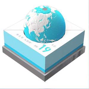 2022 Promotion Gift Home Decoration 3d Table Desk Calendar Ornaments Custom Logo Paper Note Memo Pad