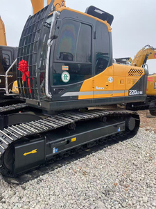 Excavatrice Hyundai 220LC-9S d'occasion, 22 tonnes, d'origine coréenne, avec moteur, pompe, garantie 1 an, équipement de construction - Product Image 4